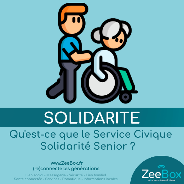 ZeeBox service civique solidarite senior